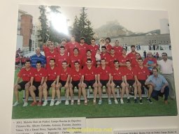 Exposición 100 Años de Futbol en Mula